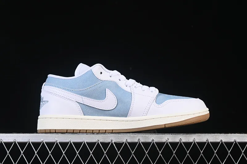 All categories Air Jordan Jordan series basketball shoes Air Jordan 1 Low G version pure original Air Jordan 1 Low Denim "Worn Blue" denim low-top retro culture basketball shoes HQ2004-400